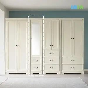 [SASA]데코라인(매장상품) 빈센트 2단서랍형 거울옷장