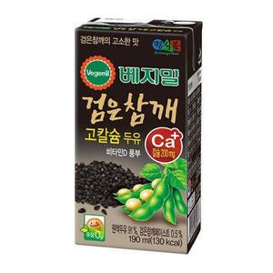 베지밀 검은참깨 고칼슘두유 190mlx48입