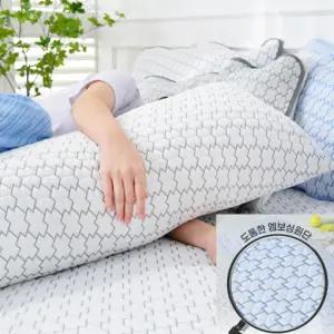 국산 퍼즐 듀라론 쿨 냉감 쿠션 바디필로우 + 솜포함 1세트