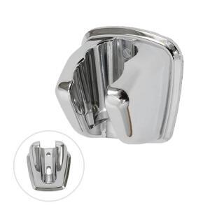 2단 샤워기걸이 벽타공식 샤워기거치대 크롬