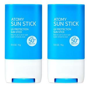 애터미 선스틱 15g 2개 SPF50 미백 썬스틱 선크림 썬크림