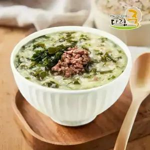 건강한 한끼 소고기미역죽 500g 대용량