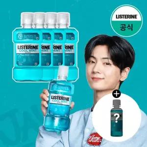 [리스테린][쿨민트100ml증정] 리스테린 쿨민트 250ml x4