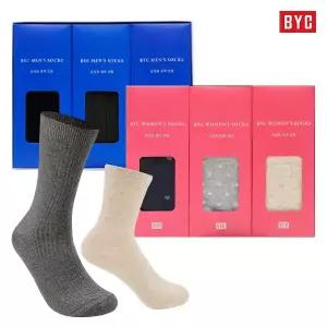 BYC 양말선물세트 남녀 정장양말 2/3매입 [무료선물포장]