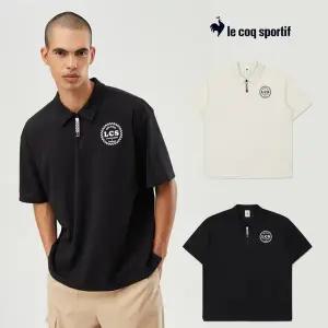 [르꼬끄](대전신세계)[60% OFF] (QP213CTS41) 반집업 폴로 카라 반팔티 / 대전신세계