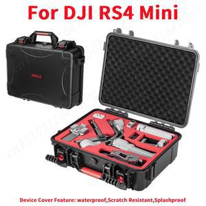 DJI RS4 미니 하드 케이스 용 보관함 안정기 액세서리 방수 여행용 보호 숄더 백