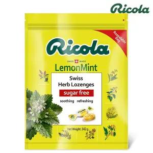 리콜라 스위스 캔디 레몬민트맛 342g 1개