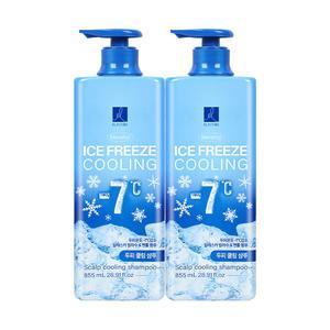 엘라스틴 아이스프리징 쿨링 샴푸 855ml, 2개
