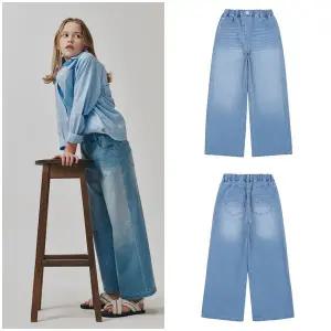 [대구백화점] [블루테일]스카이블루 와이드 데님 팬츠(AZB2PT03SB)