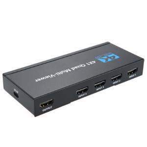 HDMI 4포트 멀티뷰 화면분할기 1모니터4출력 4K 출력기