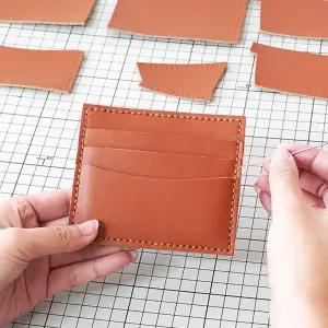 카드 지갑 만들기 가죽 공예 DIY 키트 DD-13206