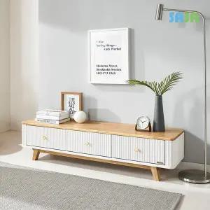 [SASA]데코라인(매장상품) 버본 서랍형 1500 거실장