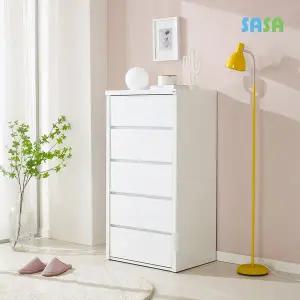 [SASA]데코라인(매장상품) 신 밀러 600 5단서랍장