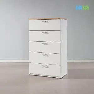 [SASA]데코라인(매장상품) 리멤버 5단 서랍장 750