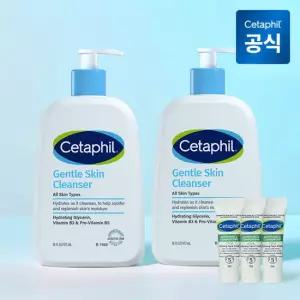 세타필 젠틀 스킨 클렌저 473ml 2개+시카크림 10ml 3개