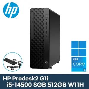 HP Prodesk2 G1i-BJ2X8PT W11H 데스크탑 i5-14500/8GB/512GB/W11H 미니 슬림 인텔