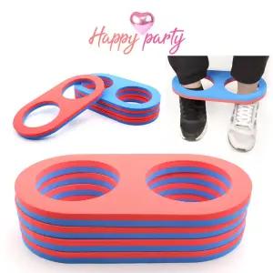 (4개입) 2인 삼각 경기/단체/놀이/유아/교실/경기/워크샵/수련회/학교/체육/운동회/체육대회/유치원/교구