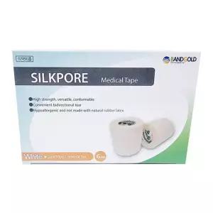 밴드골드 실크포어 저자극 반창고 2인치 6롤