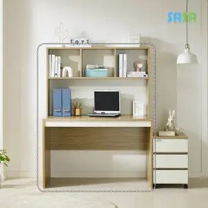 [SASA]데코라인(매장상품) 라떼 1인 책상세트