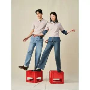 [빈폴] (BC5242E11A) [빈폴멘] [Essential] 수피마 코튼 피케 티셔츠  베이지 (BC5242E1