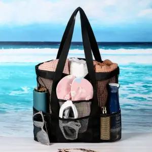 매쉬비치백 실내수영장가방 수영가방 목욕가방 20L/메쉬/비치백/실내수영장/수영가방/20L