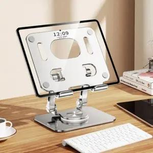 접이식 360도 회전 테블릿 노트북 거치대/노트북거치대/가정/받침대/높이조절/스탠드/다용도/만능/각도조절