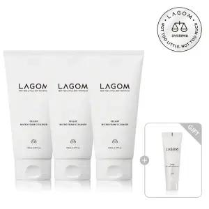 [라곰](강남점)마이크로 폼 클렌저 150ml 트리플 세트(+젤 투 워터 클렌저 30mL 증정)