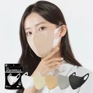 미마 컬러 보건용 마스크 KF94 중형 30개입
