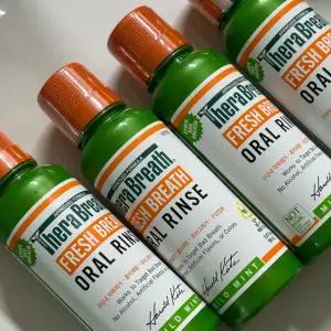 3+1 테라브레스 휴대용가글 150ml 4병 마일드민트 어린이 천연 올리브영 입냄새제거제