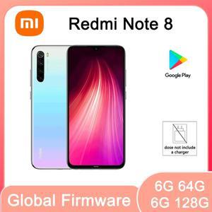 Xiaomi Redmi Note 8 스마트폰 글로벌 펌웨어 Celular 오리지널 전화 전체 화면 잠금 해제 중고 휴대폰 충
