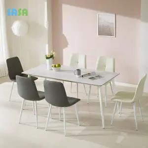 [SASA]데코라인(매장상품) 아레나 흔들림 없는 포세린 세라믹 6인용 식탁세트