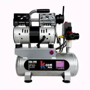 케이콤 콤프레샤 알루미늄 저소음 오일리스 소형 2마력 9리터 SQA209