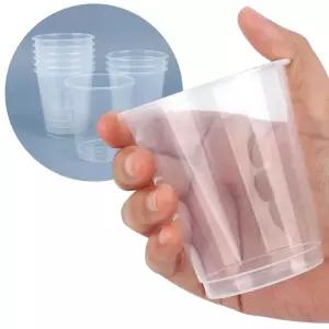 다회용 투명 플라스틱컵 50P 이라이프 휴대용 생수컵/물컵/자판기컵/카페/다회용컵/쥬스컵/위생컵/업소용