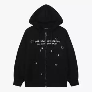 더데이걸 HC37 스타 장식 그래픽 후드 집업 THE DAY GIRLS 여아 주니어 아동복 TGJM25