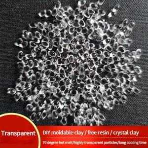 물라스틱 1000g 투명 플라스틱 점토 과립 70도 저온 핫멜트 수제