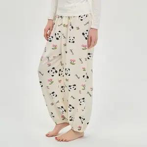 이너해피 우먼 코지 퍼프핏 잠옷 9부 파자마 팬츠 9부