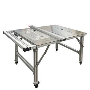 준톱다이 슬라이딩 테이블쇼 톱다이 실톱 먼지 톱대 스틸 조기대 1개 간이형 목공작업대