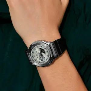 G-SHOCK 지샥 GBM-2100A-8B 블루투스 터프솔라 지얄오크 라이트옐로골드