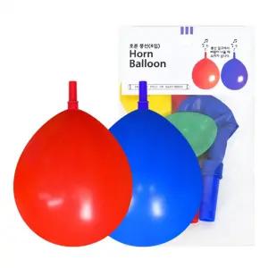 바람빠지는 소리풍선 4px2개 소리나는 풍선