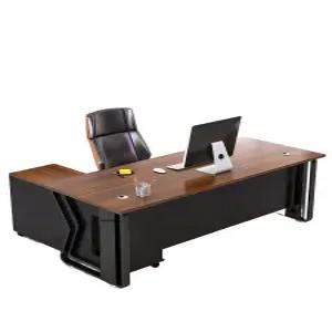 대표 데스크 ceo책상 임원실 중역책상 병원 원장실 이동서랍 테이블 회장님 가구 세트