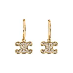 [롯데백화점]셀린느 FW25 여성 트리옹프 라인 귀걸이 460GC6BZI 35OR