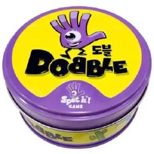도블 DOBBLE 순발력 어린이 보드게임/5가지게임/수학적원리/찾는재미/도블보드게임/방과후학습/돌봄놀이
