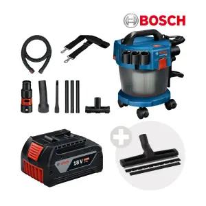 보쉬 무선 업소용 청소기 GAS18V-10L+30cm 바닥노즐+GBA18V5.0Ah 세트