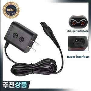 필립스 호환 전기 면도기 HQ8505 전원 코드용 15V 충전기 코드 Norelco 시리즈 3000 5000 6000 7000 9000 M