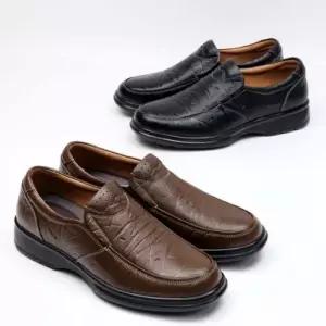 제이시 발편한 아빠신발 소가죽 캐주얼 로퍼 4cm M053