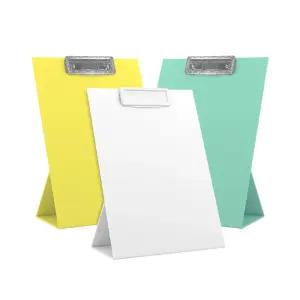 네임텍 자석 스탠딩 클립보드 A4 이름표 세워쓰는 보드판 학교 선생님