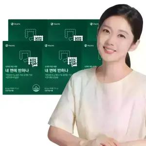 휴온스N 내 변에 반하나 차전자피 식이섬유 쾌변 장건강 3개월분 30포 6박스