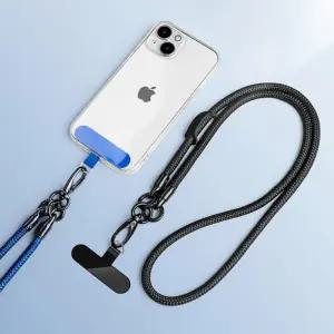 3중 안전 잠금 스마트 나일론 넥스트랩 크로스줄 목걸이 끈 폰고정 줄 전기종호환/핸드폰/스마트폰/휴대폰