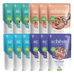 쉐지애 젤리 주식파우치 85g 12개입 고양이습식사료