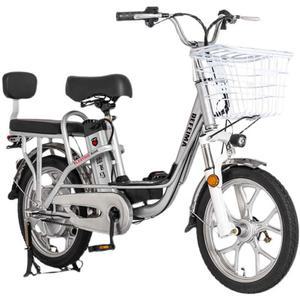 면허필요없는 전기자전거 속도 조절 전기전동자전거 500W 스포크 배터리 강아지 출퇴근